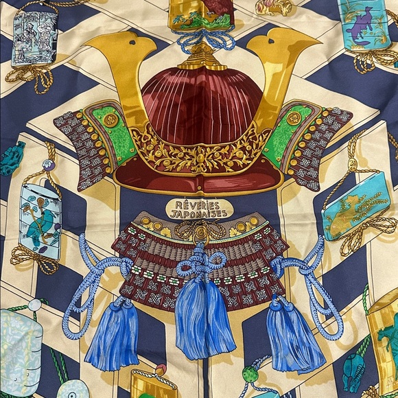 Hermes Silk Scarf - Picture 4 of 8